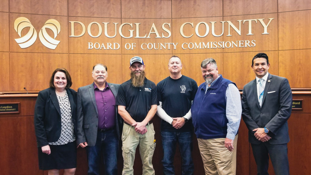 DoCR recognized by Board of Douglas County Commissioners